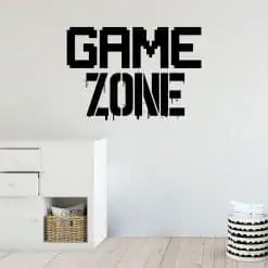 מדבקת GAME ZONE